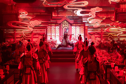 Shanghai: Silk Road Immersive Show with Hot Pot Dinner Regular Seat（Row 2~3）Only Lunch