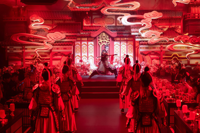 Shanghai: Silk Road Immersive Show with Hot Pot Dinner Regular Seat（Row 2~3）Only Lunch