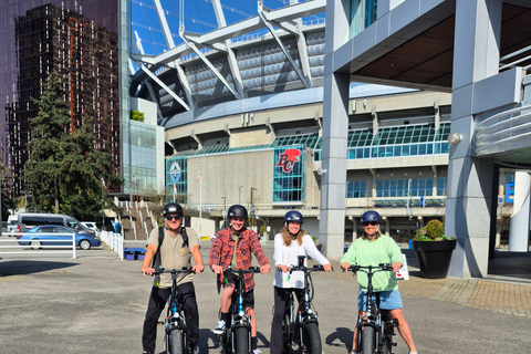 Vancouver Seawall: 3 Hour EBike Rental From Premium Location