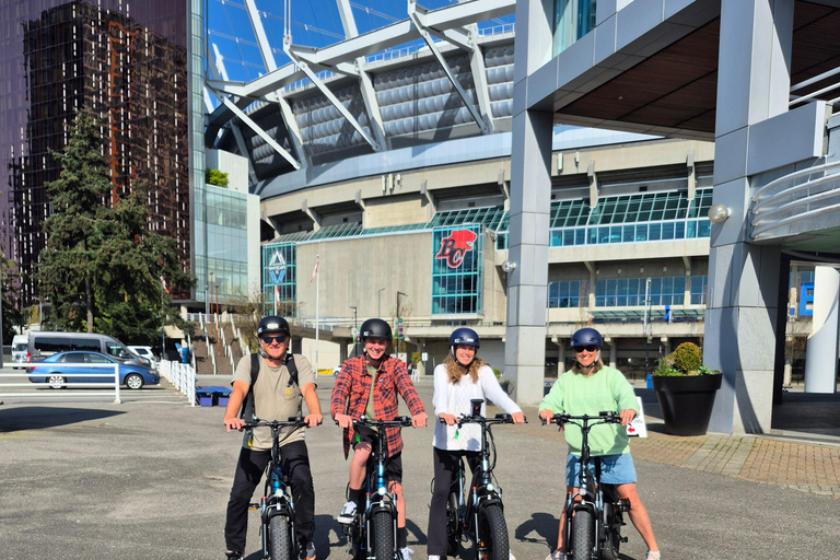 Vancouver Seawall: 3 Hour EBike Rental From Premium Location