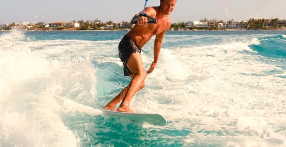 3-Hour Private Wakesurf, Snorkel & Boat Day for 6