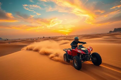 Doha: Desert Safari, Sandboarding, Camel Ride & Quad Bike