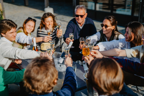 Boat trip & wine tour in Bruges