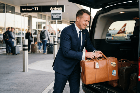 Perth: PER Airport Private Transfer to/from Perth Downtown Departure: Hotel in Perth downtown to PER Airport
