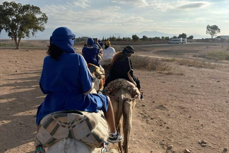 Marrakech: Camel & Quad Bike Tour with Sunset, Dinner & Show
