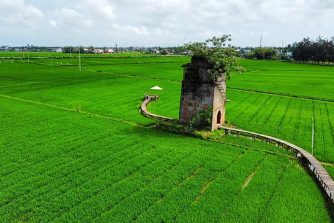Hoi An: Morning Bike Tour - Rice Wine, Lunch & Villages Group Tour