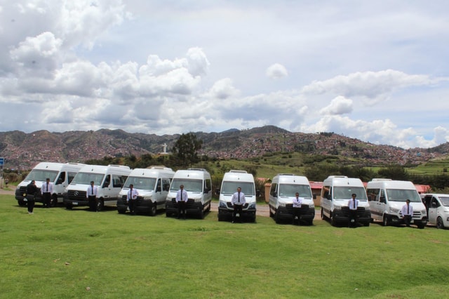 Private Transport from Hotel in Cusco to Puno in van.