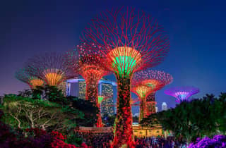 Singapur: Nächtliche Flussfahrt mit Garden Rhapsody & Spectra