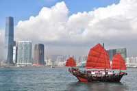 Hong Kong, Victoria Harbour Antique Boat Tour - Hizvo