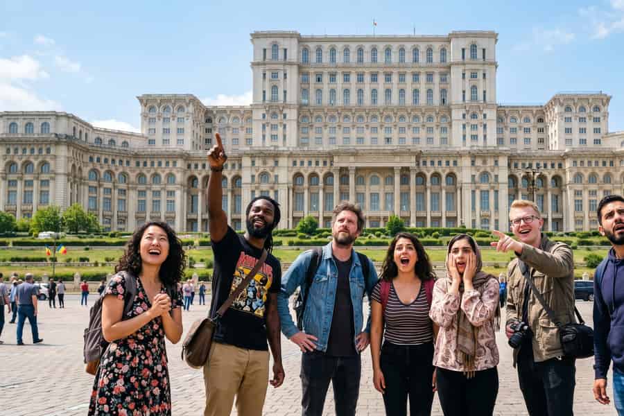 Bukarest-Tour: Parlament, Ceaușescus Haus und Dorfmuseum. Foto: GetYourGuide Bukarest-Tour: Parlament, Ceaușescus Haus und Dorfmuseum. Foto: GetYourGuide