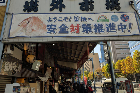 Tokyo: Private Spanish Walking Tour of Tsukiji Market and Ginza