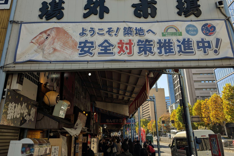 Tokyo: Private Spanish Walking Tour of Tsukiji Market and Ginza