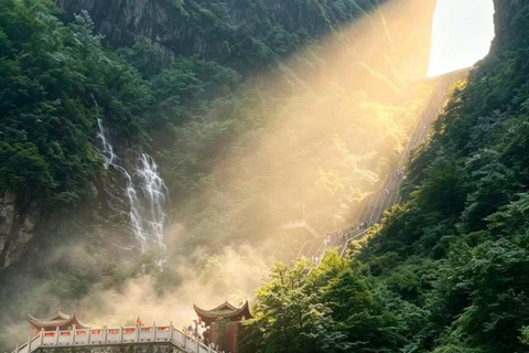 Tianmen Mountain, 72 Qilou Ticket, 0.5/1 Day Plan 72 Wonder Towers Ticket