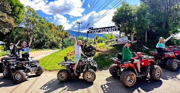 Chiang Mai Quad Bike Tour to Top of Doi Inthanon