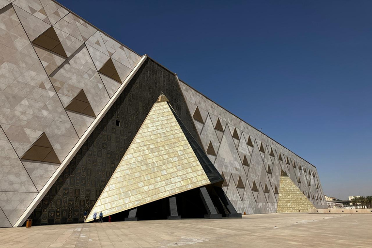 Hurghada to Cairo: Pyramids & Museum for First-Time Visitors Option 2 - The Grand Egyptian Museum (GEM) and Giza Pyramids