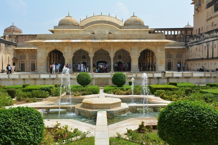 Jaipur: Private Amber Fort, Jal Mahal and Stepwell Tour Private Tour without Entry Tickets