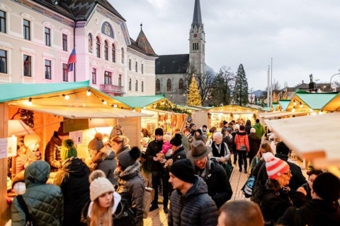Visite à pied des merveilles de Noël à Vaduz