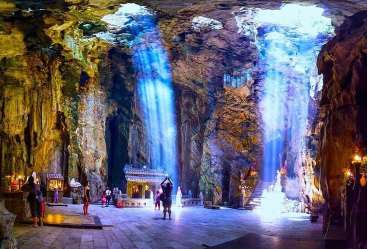 Explore Lady Buddha, Marble Mountains, and Am Phu Cave Shared morning tour with lunch