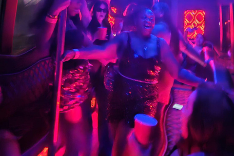 Las Vegas: Night Out at Clubs with Free Drinks and Party Bus Latin Club Crawl