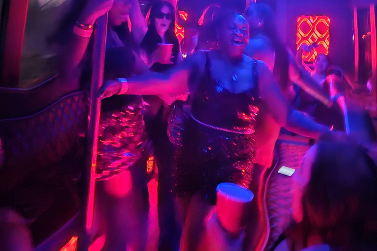Las Vegas: Night Out at Clubs with Free Drinks and Party Bus Latin Club Crawl