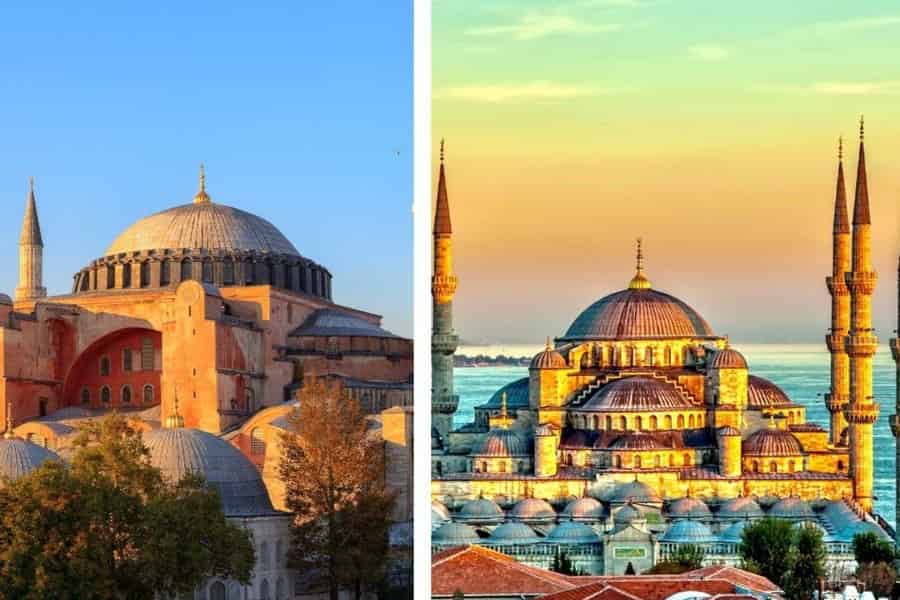 Istanbul: Eintrittskarten für die Hagia Sophia & Blaue Moschee. Foto: GetYourGuide