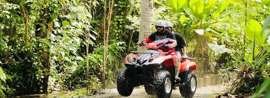 Ubud : Rice Teracces, Gorila Face ATV & Rafting