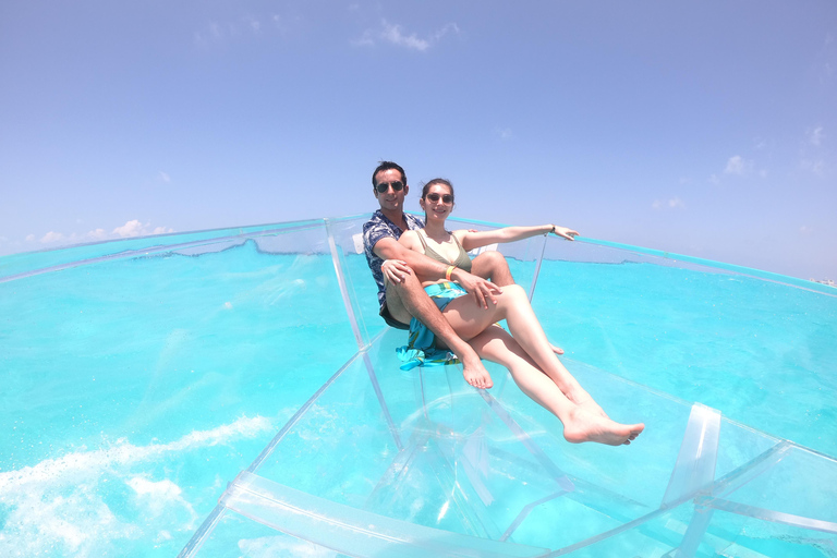 Cancun: ClearBoat Tour of the Caribbean Sea