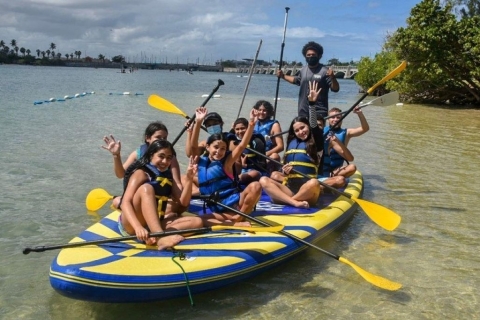 San Juan : Location de paddleboard à la lagune de CondadoLocation de planche à pagaie double