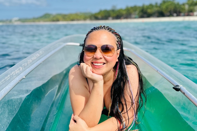 Boracay Land Tour with Paraw Sailing, Crystal Kayak, and Spa