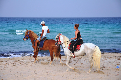 DJERBA : Paseo a caballo privado (2h).