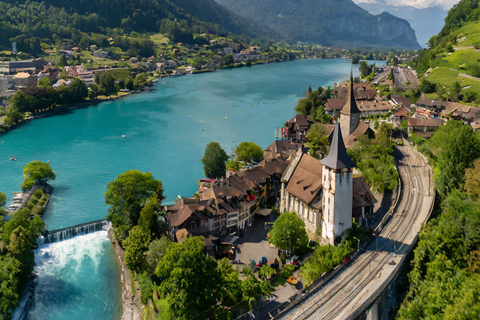 Från Zürich: Interlaken och Grindelwald privat dagstur