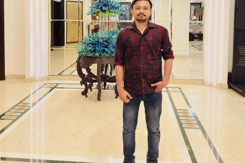 Walking through narrow street and exploring Ghats