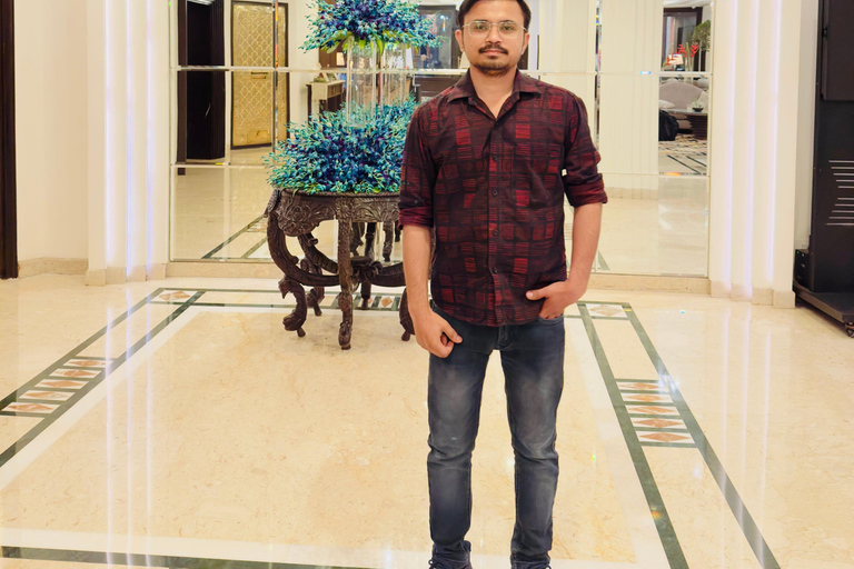 Walking through narrow street and exploring Ghats