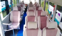 Pokhara zum Lumbini Coaster Bus - voll klimatisiert - Hizvo