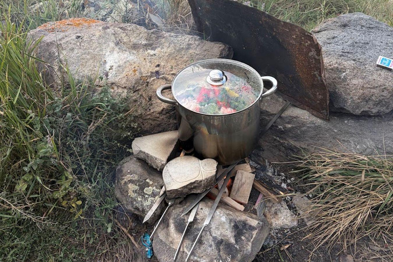 Khashlama in the Mountains: Feast by the Fire