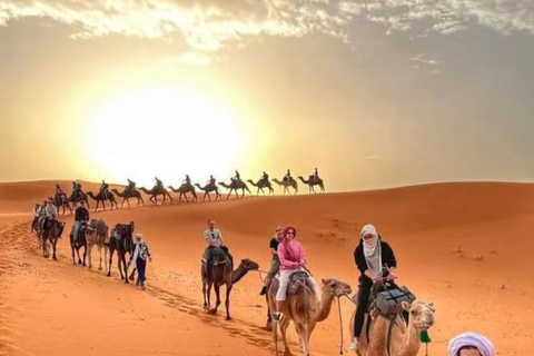 From Marrakech: 3-Day Merzouga Tour with Camel Trek & Luxury Camp Shared Standard Sahara Tour – Popular Choice