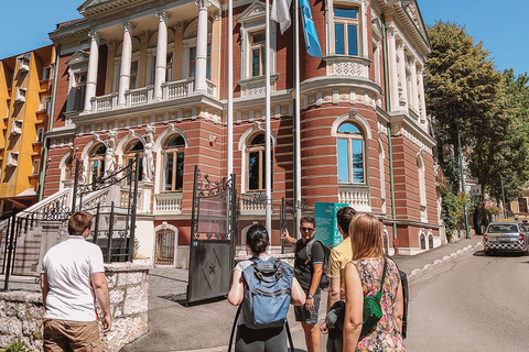 Sarajevo urban vandring stadsrundturSarajevo: Stadstur med urban vandring + lunch