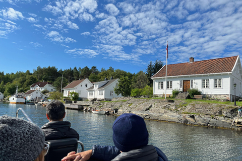 Kristiansand : Excursion dans l'archipel Express en bateau rapide RIB