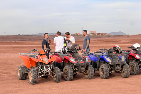 Marrakech : Aventure en quad dans la palmeraie et à Jbilat