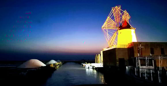 Von Trapani: Tour zu den Salinen von Marsala und den Stagnone-Inseln