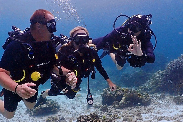 phi phi : try scuba diving from beach for beginners