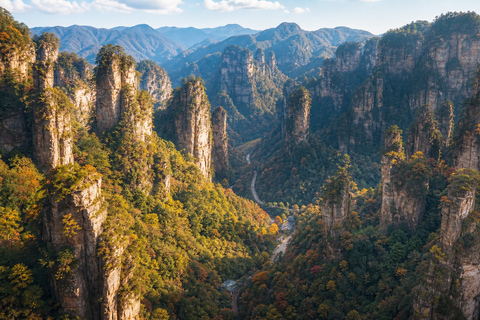 Zhangjiajie: Avatar Mountains E-Ticket & Guide Options 4-Day Park Ticket + 4 Mountain Transport Rides