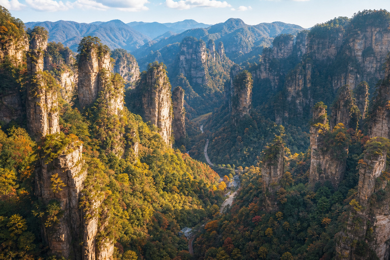 Zhangjiajie: Avatar Mountains E-Ticket & Guide Options 4-Day Park Ticket + 4 Mountain Transport Rides