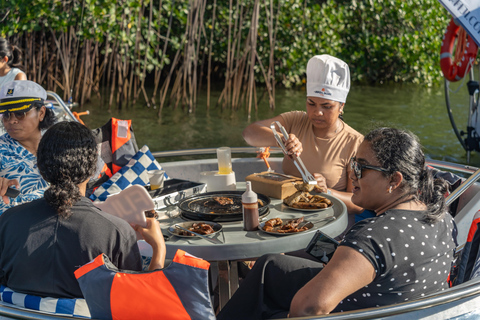 Denarau: Self Drive BBQ eBoat Cruise with Onboard BBQ Fiji Self-Drive Cruise with optional BBQ onboard