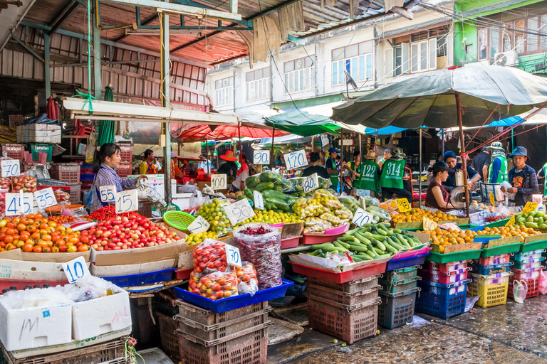 Bangkok: Khlong Toei Markt & Bang Krachao Island RadtourPrivate Tour mit Hotelabholung