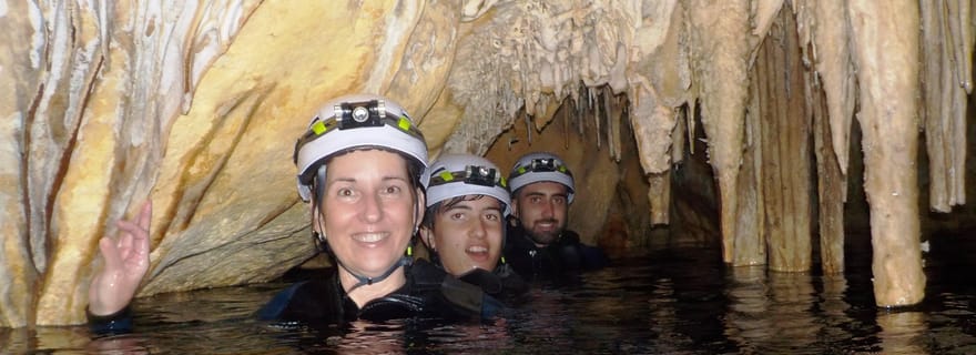 Visite de la grotte aquatique de Coloms