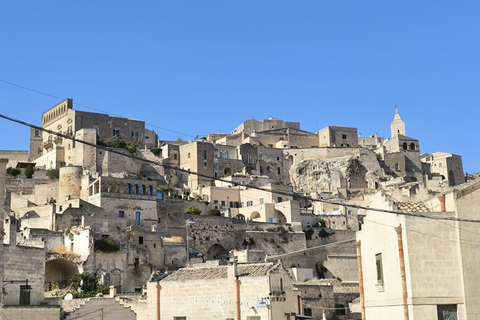 From Bari: Excursion to Matera by Bus Matera Tour: DEPARTURE at 12:40 PM with Guides