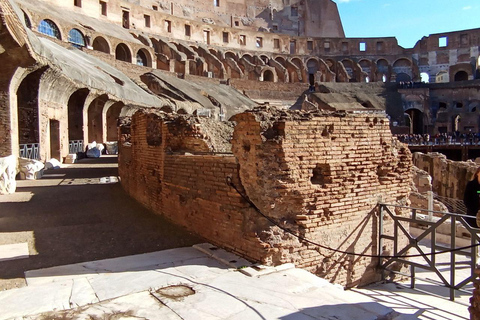 Rome: Colosseum, Underground, Roman Forum, & Palatine Tour Private Underground Tour with the Forum and Palatine hill