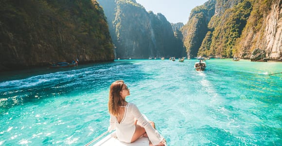 Phuket: Phi Phi, Maya Bay, Khai & Schnorcheltour mit Mittagessen