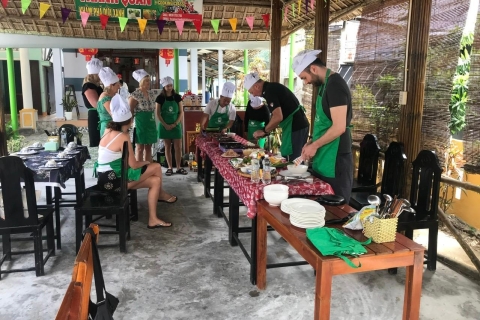 Hoi An : Vegan Cooking Class w Optional Market & Basket Boat Cooking Class with Market and Basket Boat Trip